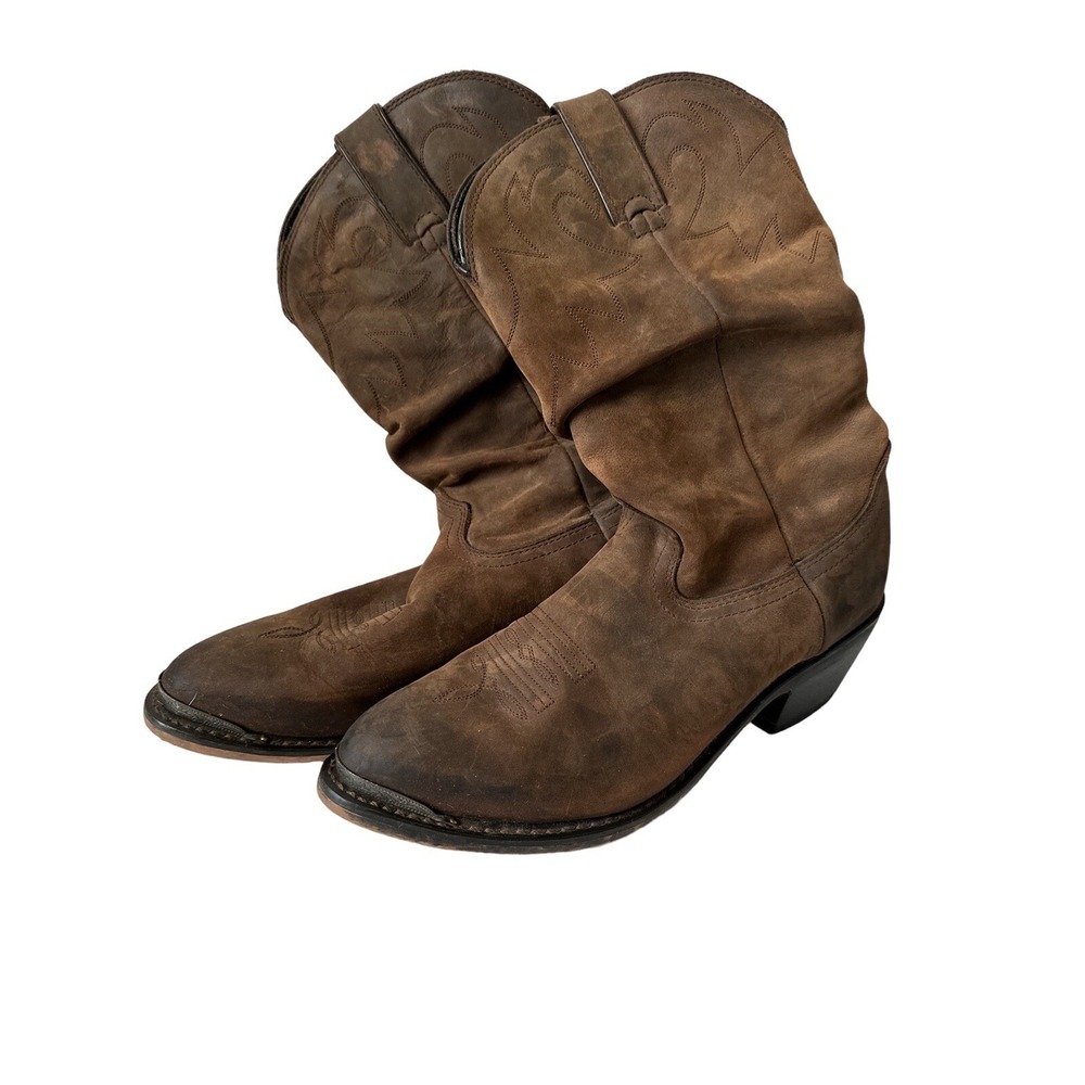 Durango Womans 11" Slouch Boot Tan Size 7.5M